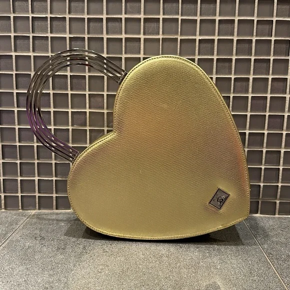 Moschino Vintage 90s Heart Shaped Bag - Picture 2 of 8